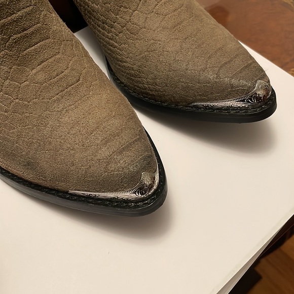 Jeffrey Campbell Cromwell Khaki Matte Snake Boot US 9 - Picture 15 of 15